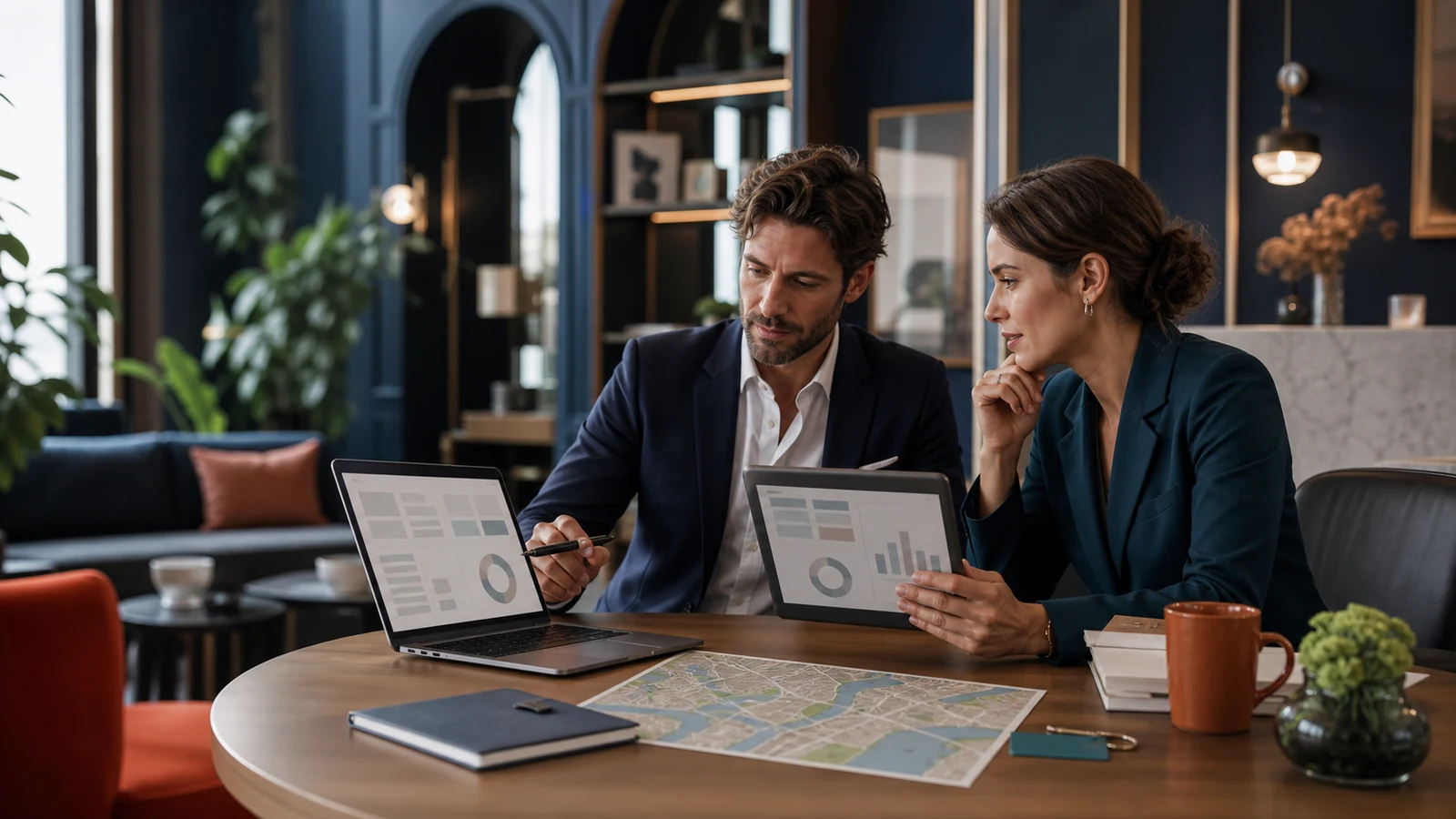 Direttore e revenue manager valutano la distribuzione Airbnb 2026 per un boutique hotel