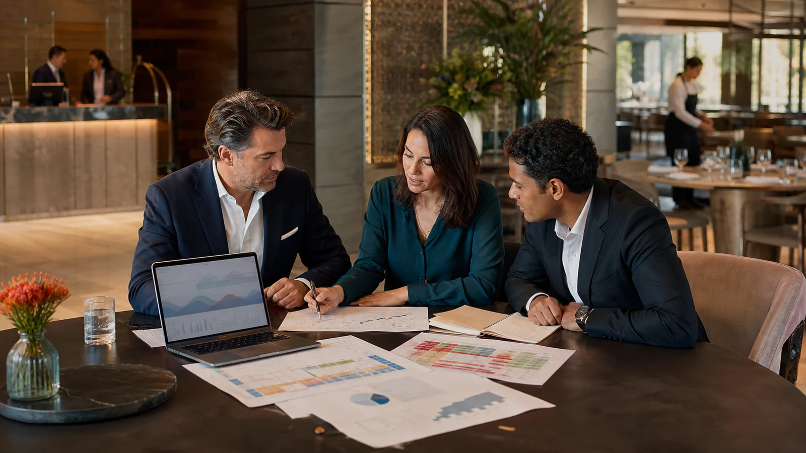 Direzione, revenue manager e operations coordinano ricavi e capacità dei reparti dell’hotel